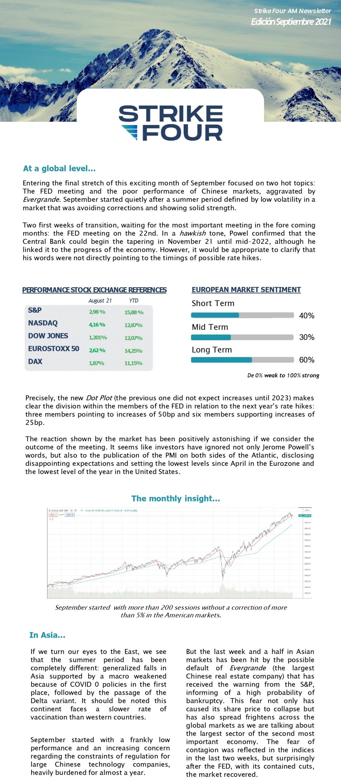 Newsletter September 2021