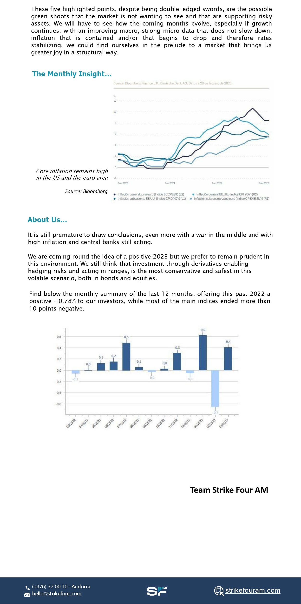 Newsletter April 2023 